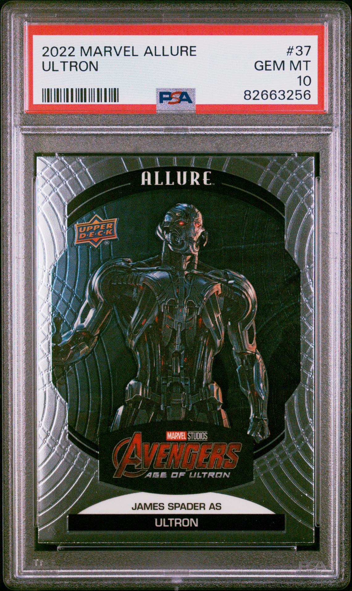2022 Upper Deck UPPER DECK MARVEL ALLURE #37 Ultron front