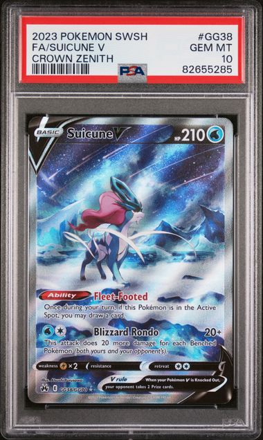 2023 Pokemon Sword and Shield Crown Zenith Full Art #GG46 Deoxys