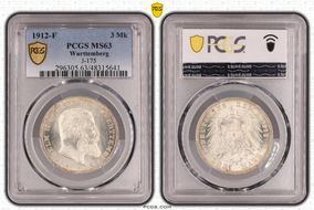 1912-F 3 Mk J-175 MS63