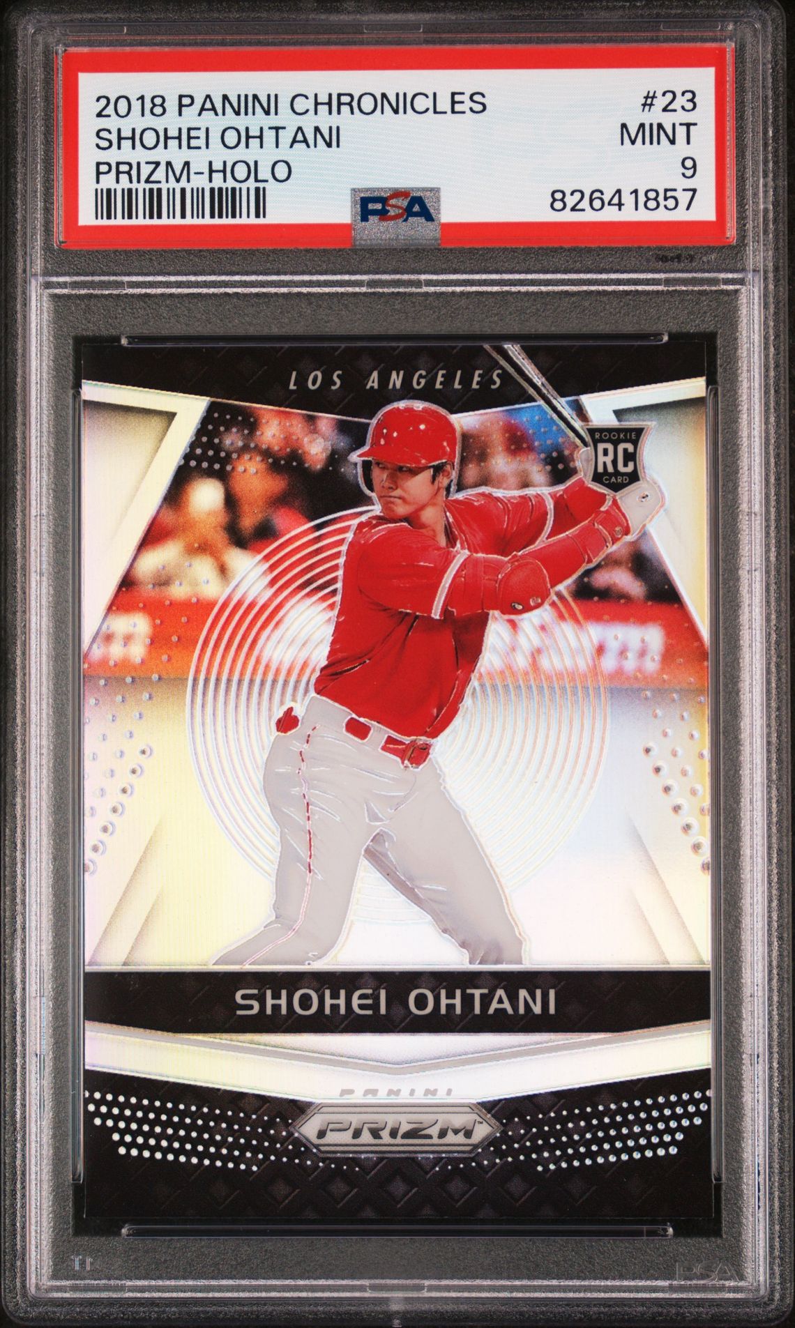 2018 Panini Chronicles HOLO #23 Shohei Ohtani front