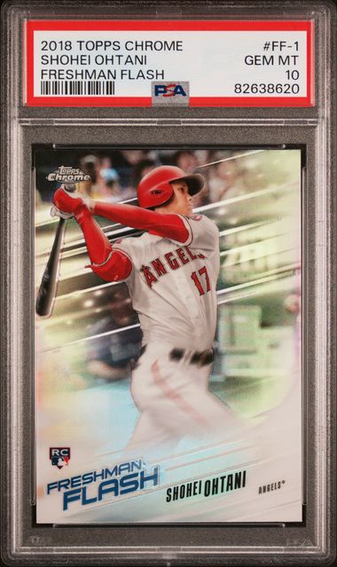 2018 Topps Topps Chrome #FF1 Shohei Ohtani front