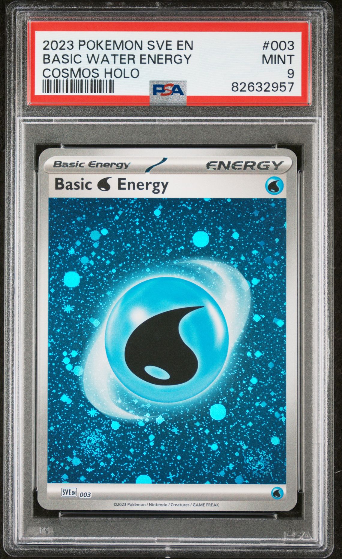 2023 Pokemon #003 Basic Water Energy front