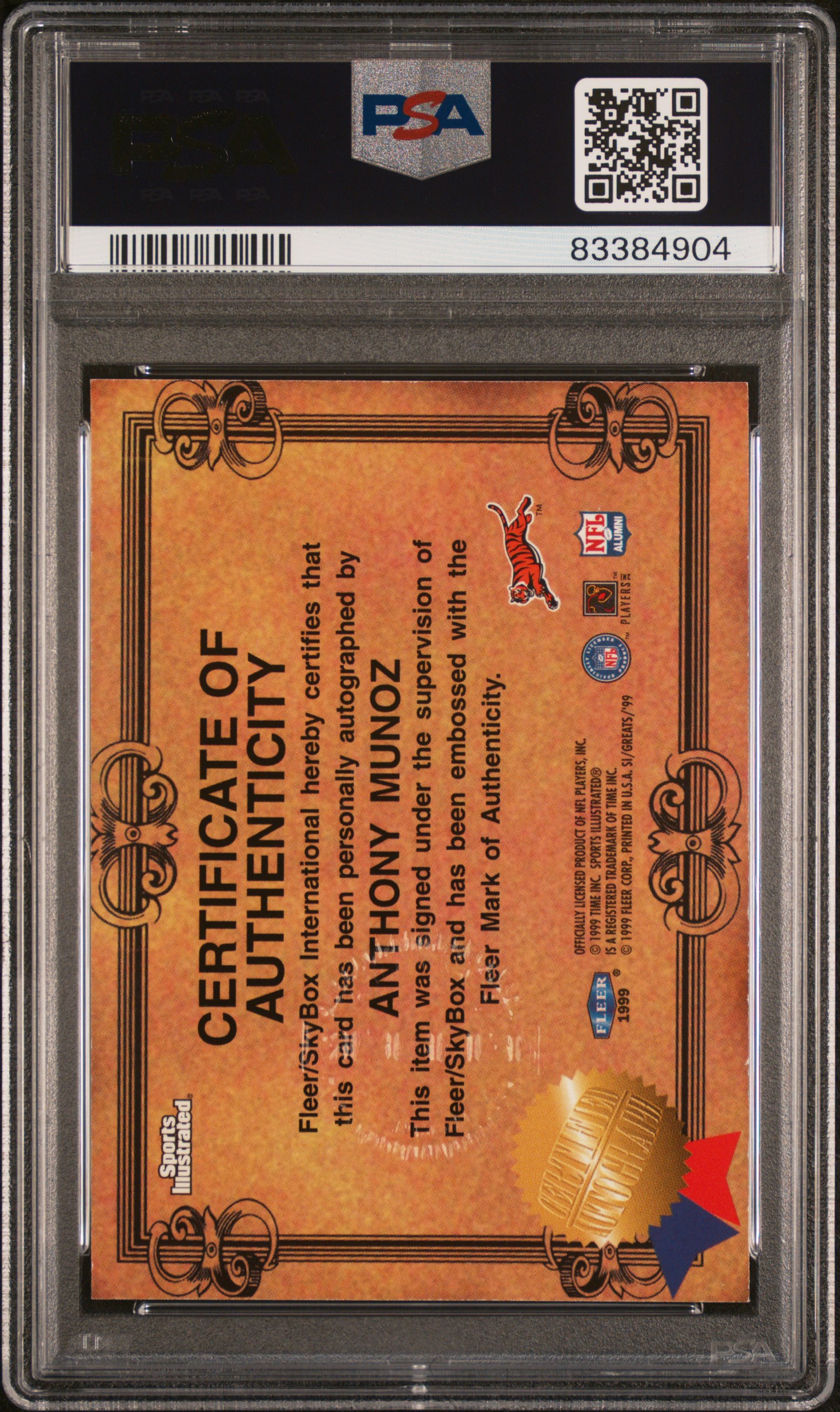 Cert Verification 83384904