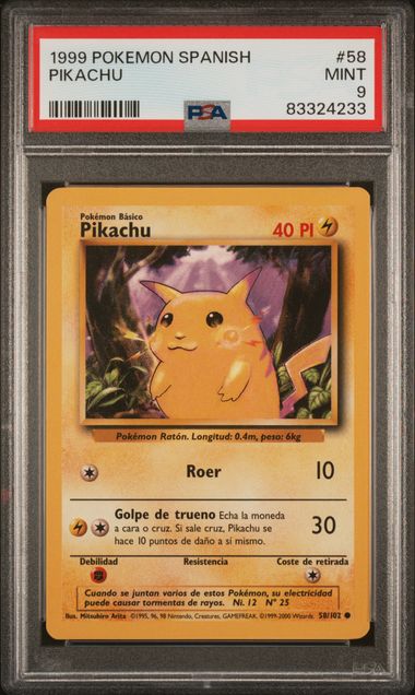 PSA 9 MINT 2022 Pokemon Japanese SV Promo PIKACHU #001
