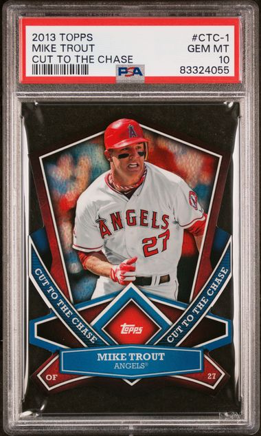 2023 Bowman's Best Reel to Reel DC Superfractor 1/1 #RR1 Mike Trout (#1/1)  - PSA NM-MT 8 on Goldin Auctions