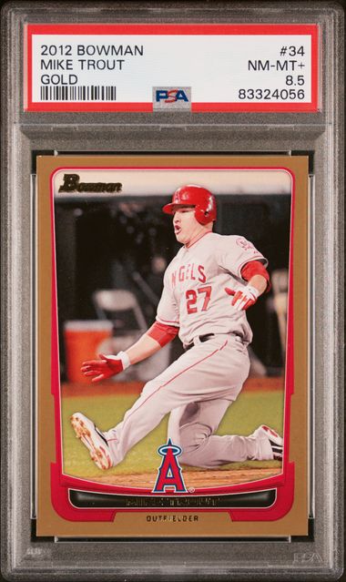 2021 Topps 70th Anniversary #70LP-MR Mike Trout Relic Card - PSA NM-MT 8 on Goldin  Auctions