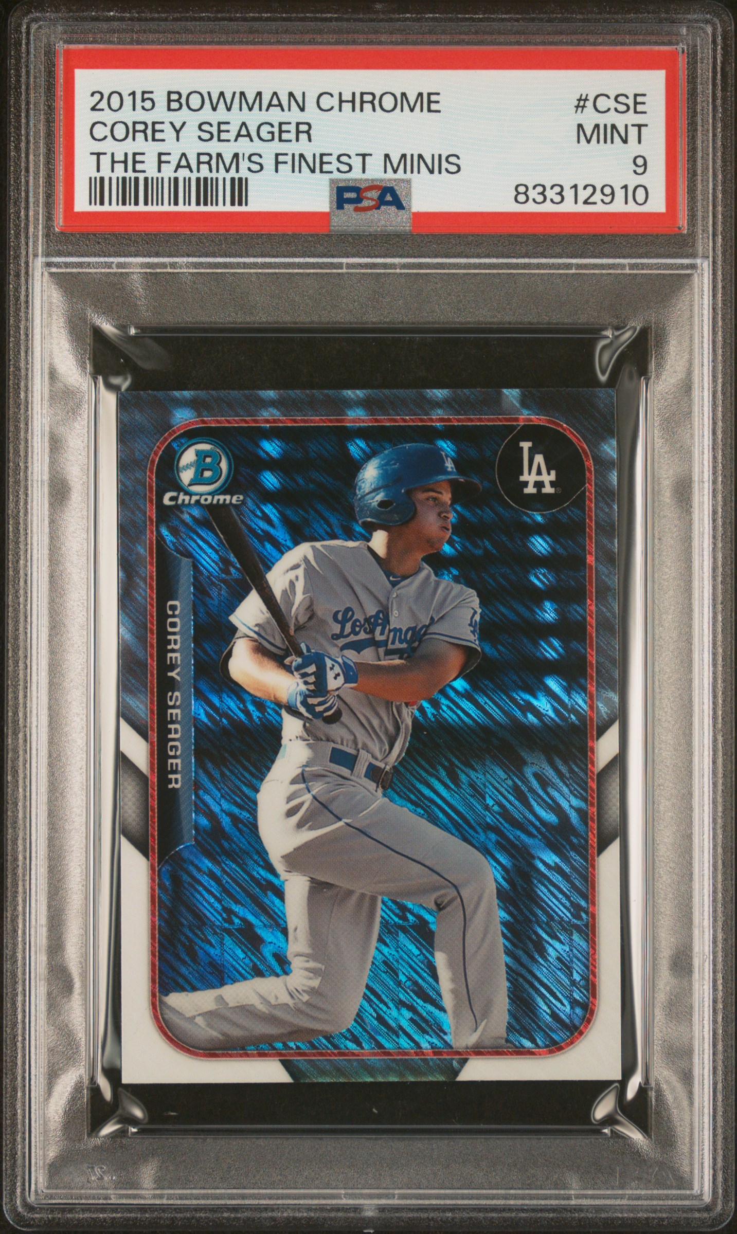 2015 BOWMAN CHROME THE FARM'S FINEST MINIS #CSE COREY SEAGER THE FARM'S FINEST MINIS