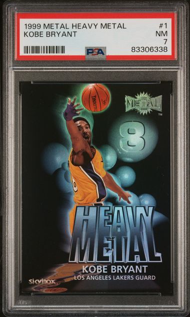 1996 Topps 138 Kobe Bryant Rookie Card – PSA NM 7 on Goldin Auctions