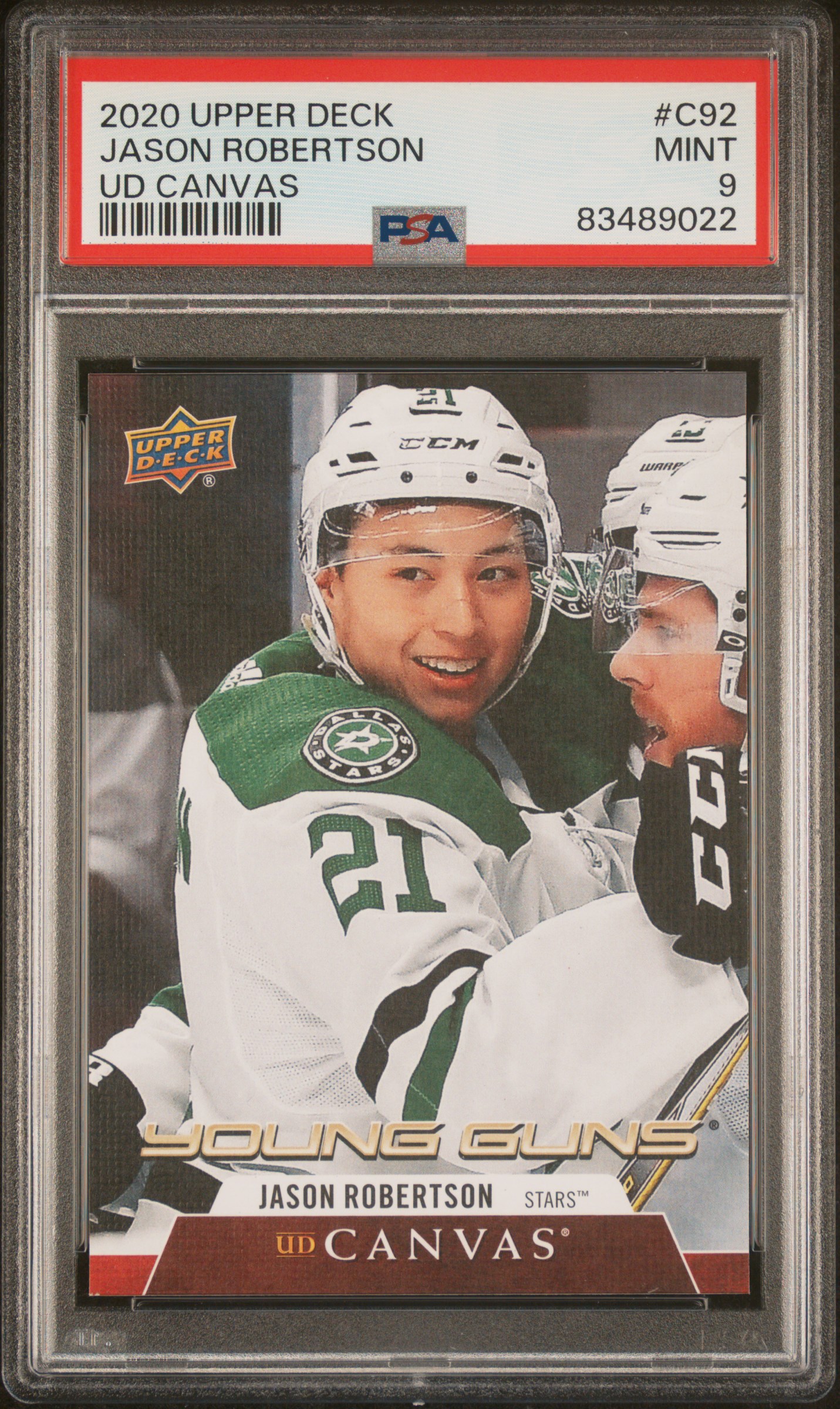 2020 UPPER DECK UD CANVAS #C92 JASON ROBERTSON UD CANVAS