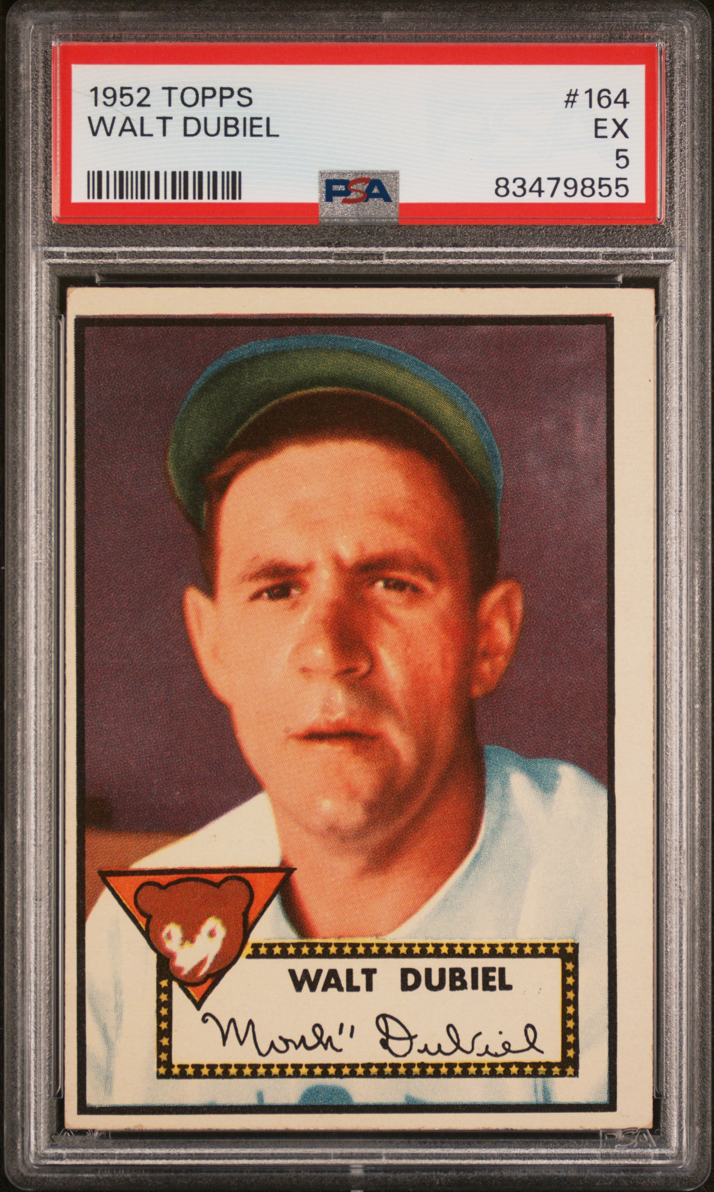 1952 TOPPS #164 WALT DUBIEL