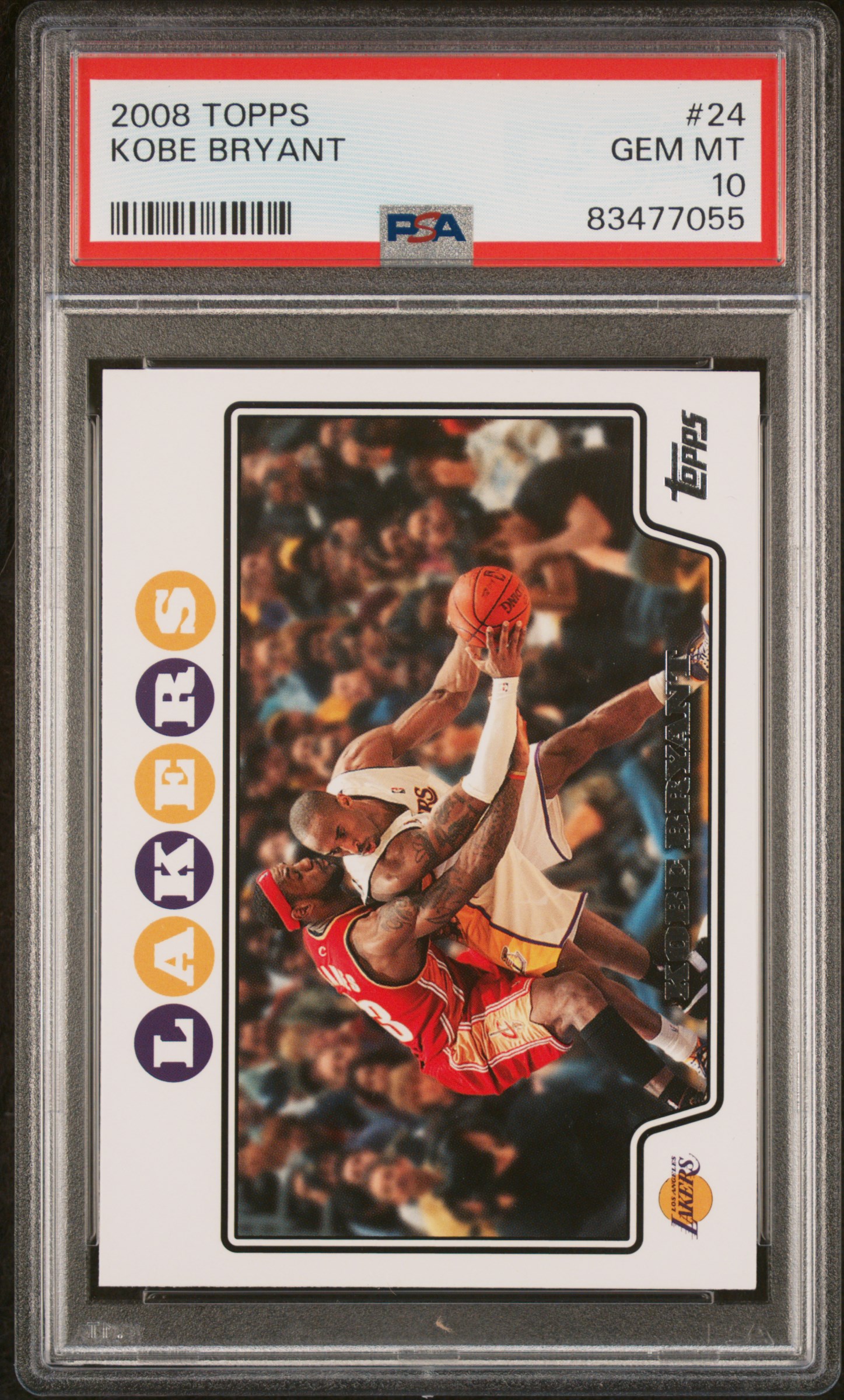 2008 TOPPS #24 KOBE BRYANT