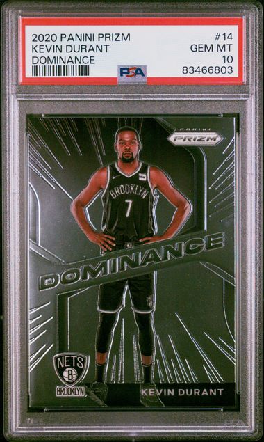 2007 Finest #71 Kevin Durant Rookie Card – PSA GEM MT 10 on Goldin