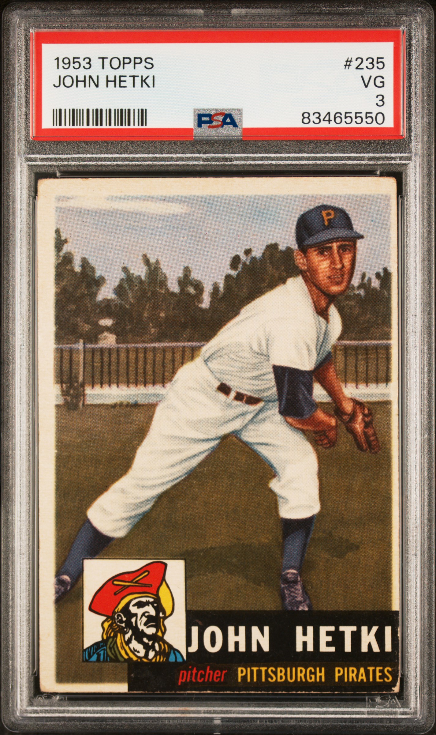1953 TOPPS #235 JOHN HETKI