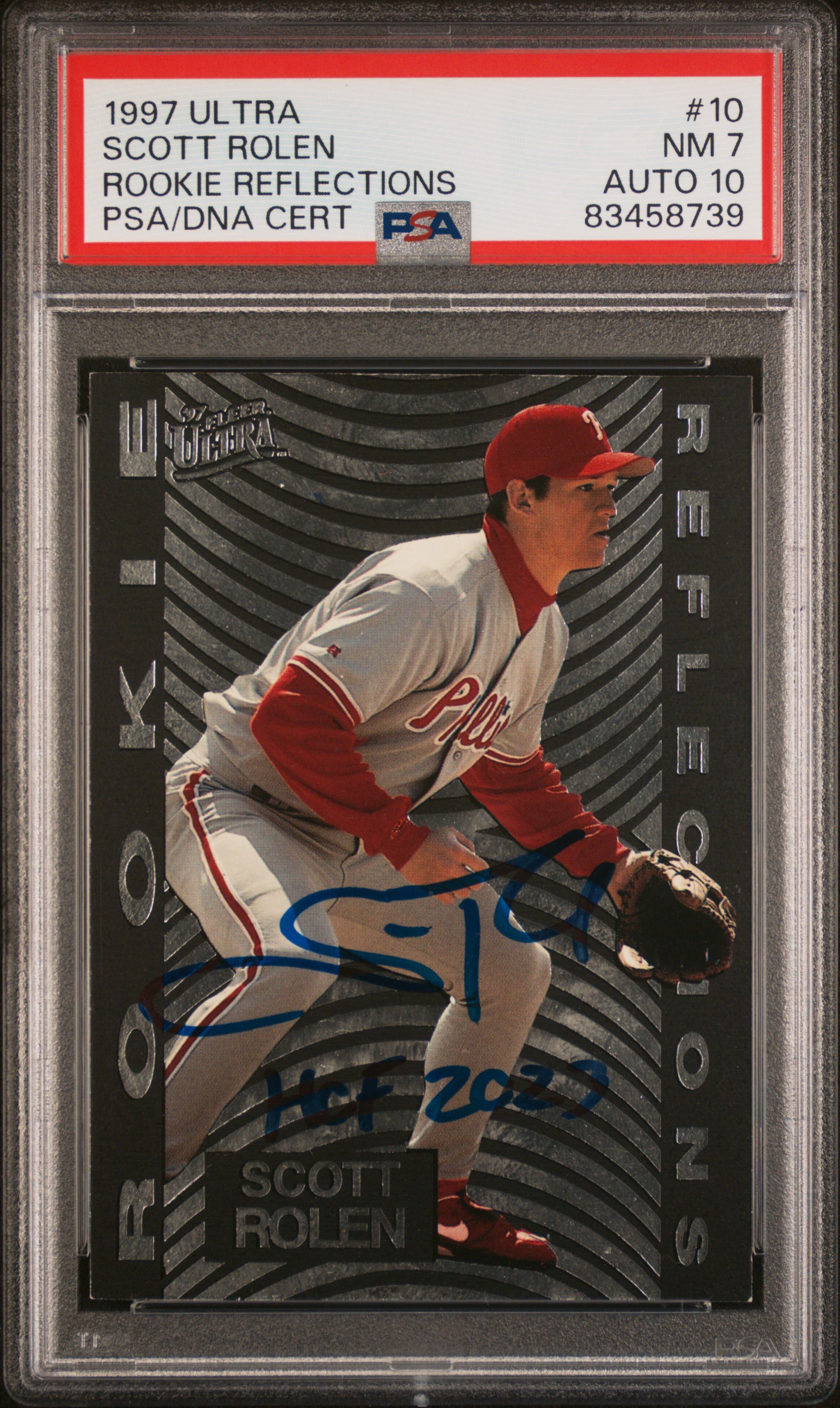 1997 ULTRA ROOKIE REFLECTIONS #10 SCOTT ROLEN ROOKIE REFLECTIONS