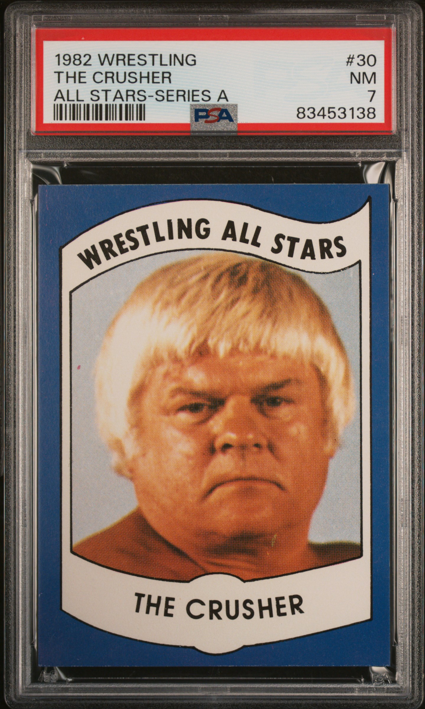 1982 WRESTLING ALL-STARS SERIES A #30 THE CRUSHER ALL STARS-SERIES A