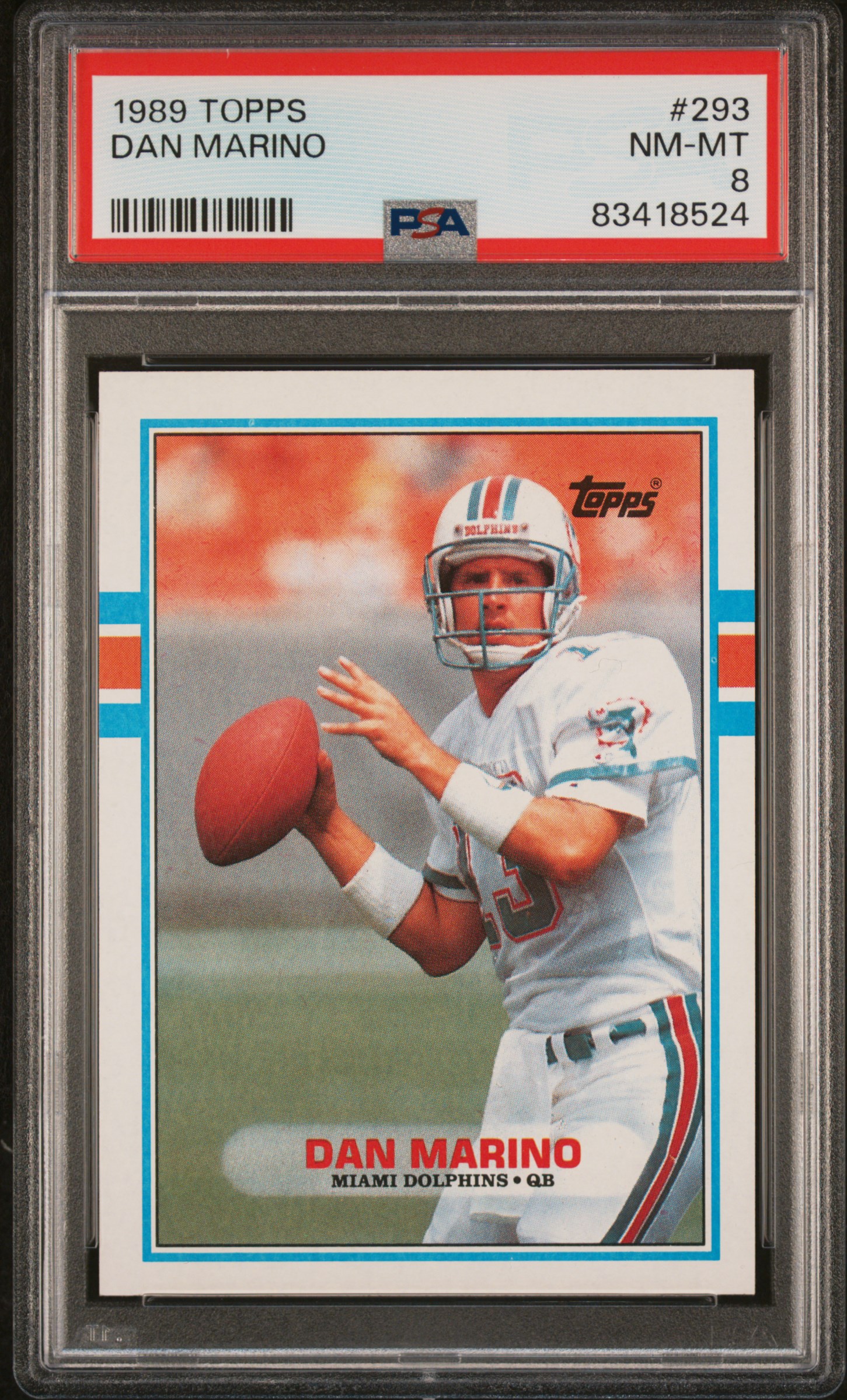 1989 TOPPS #293 DAN MARINO