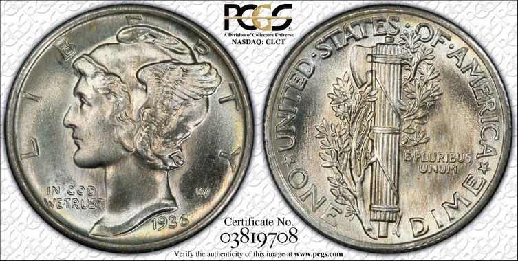 Cert 03819708 - Coin Image