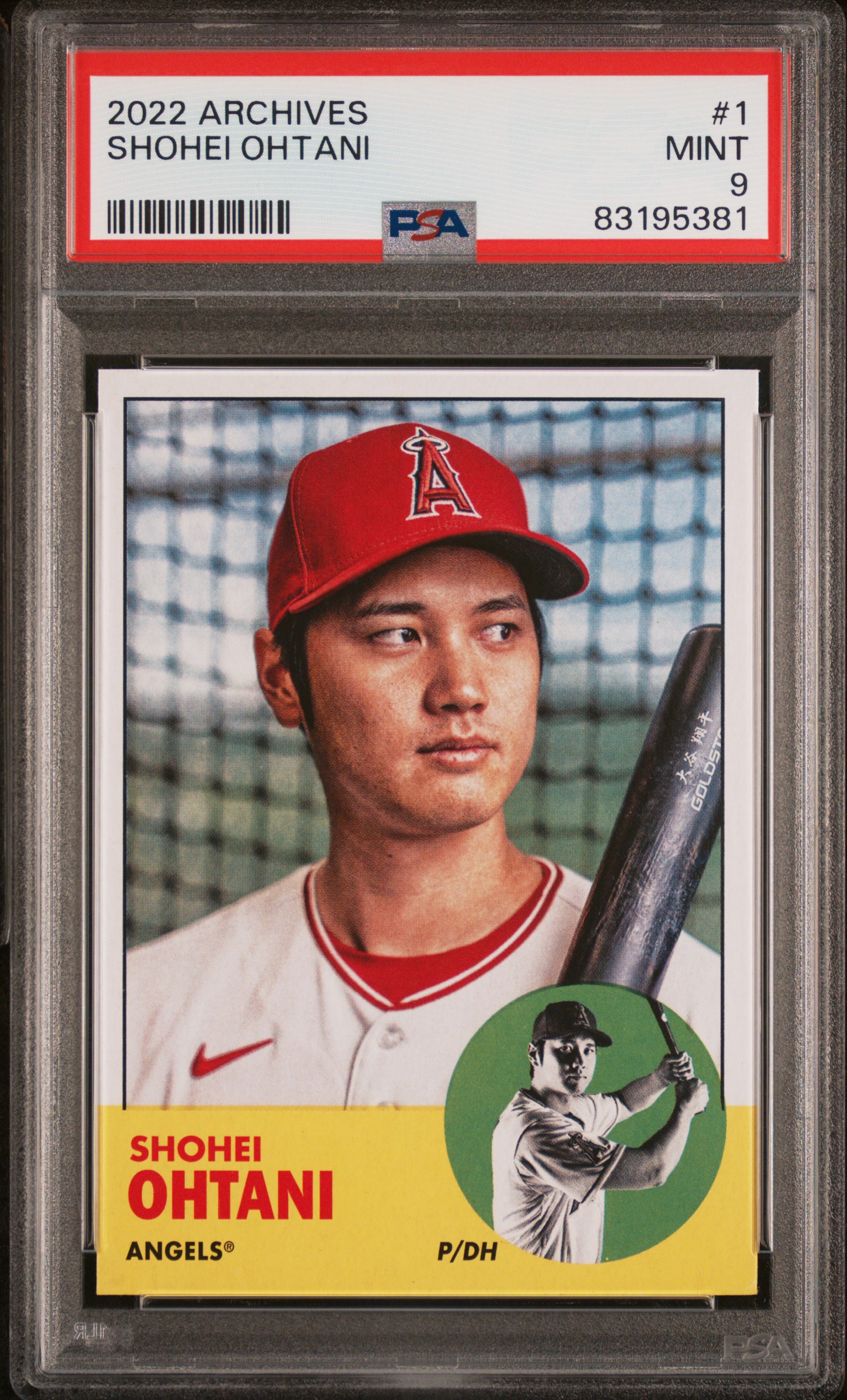 2022 TOPPS ARCHIVES #1 SHOHEI OHTANI
