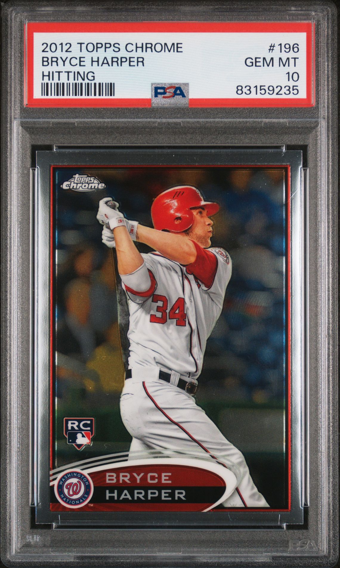 2012 Topps TOPPS CHROME #196 Bryce Harper front