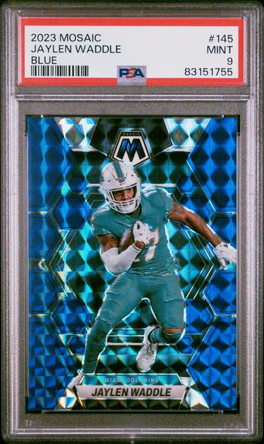 2021 Panini Prizm Green Scope #338 Jaylen Waddle Rookie Card (#44/75) – PSA  NM-MT 8 on Goldin Auctions