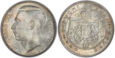 1964 100 Fr KM-54  Ag MS66