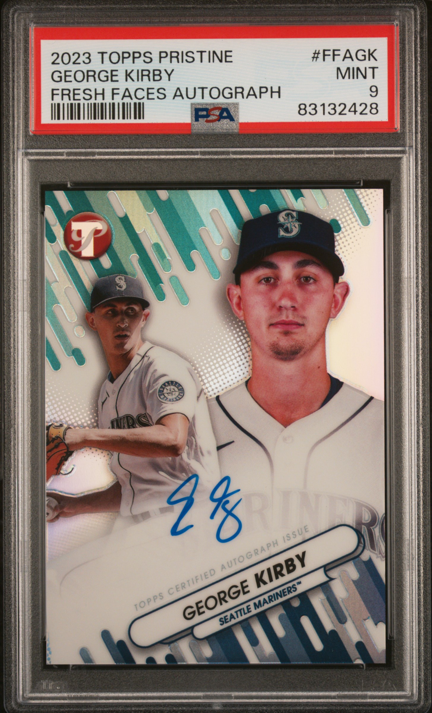 2023 TOPPS PRISTINE FRESH FACES AUTOGRAPH #FFAGK GEORGE KIRBY