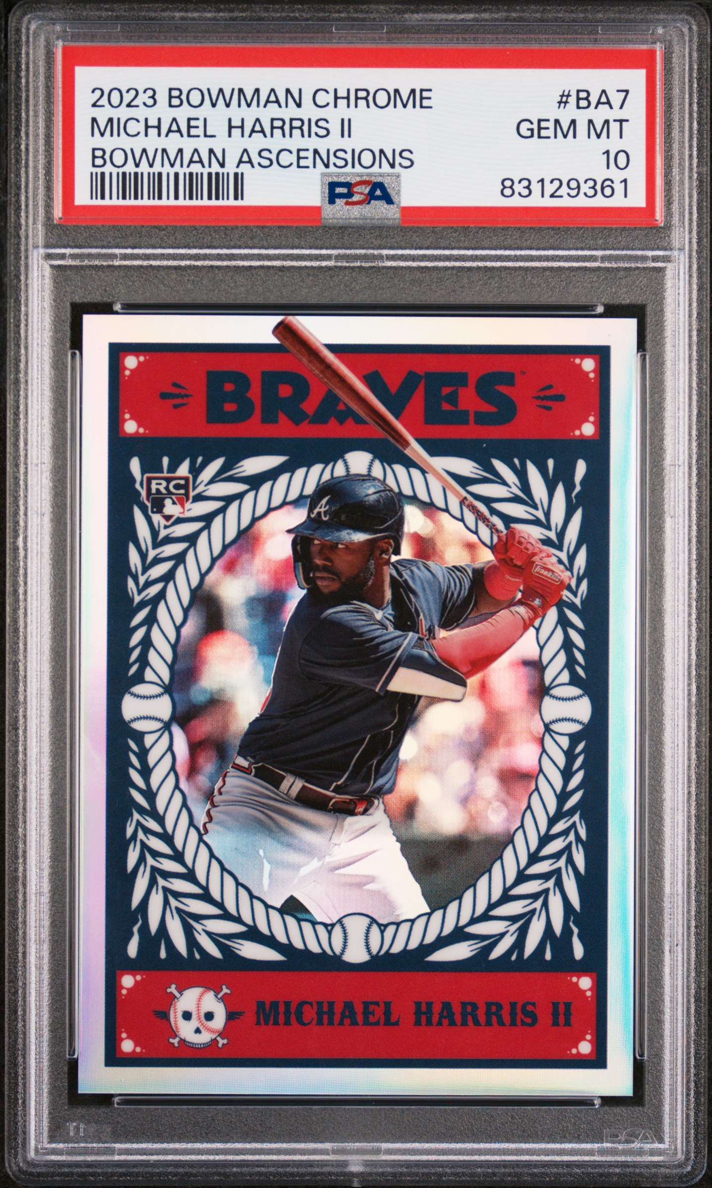 2023 BOWMAN CHROME BOWMAN ASCENSIONS #BA7 MICHAEL HARRIS II