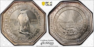 2015 AR Medal 100th Anniversary P.C.N.S. MS68