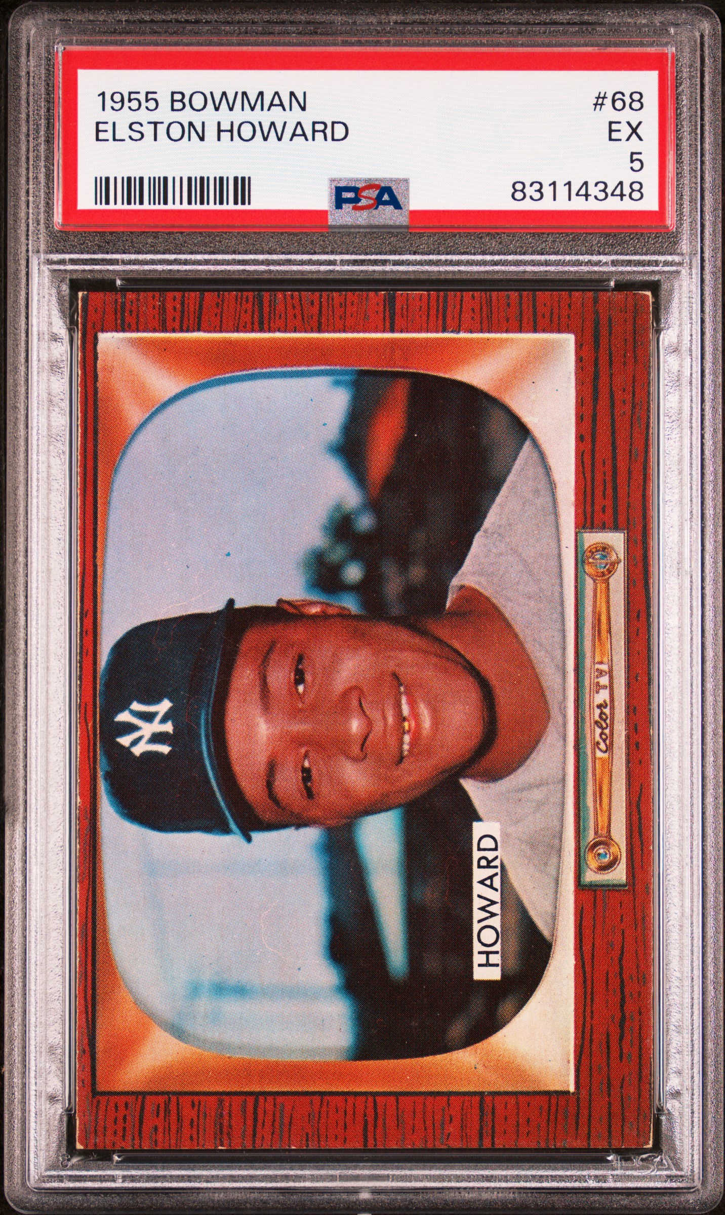 1955 BOWMAN #68 ELSTON HOWARD