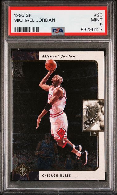 1995-96 SP #23 Michael Jordan – PSA MINT 9 on Goldin Auctions