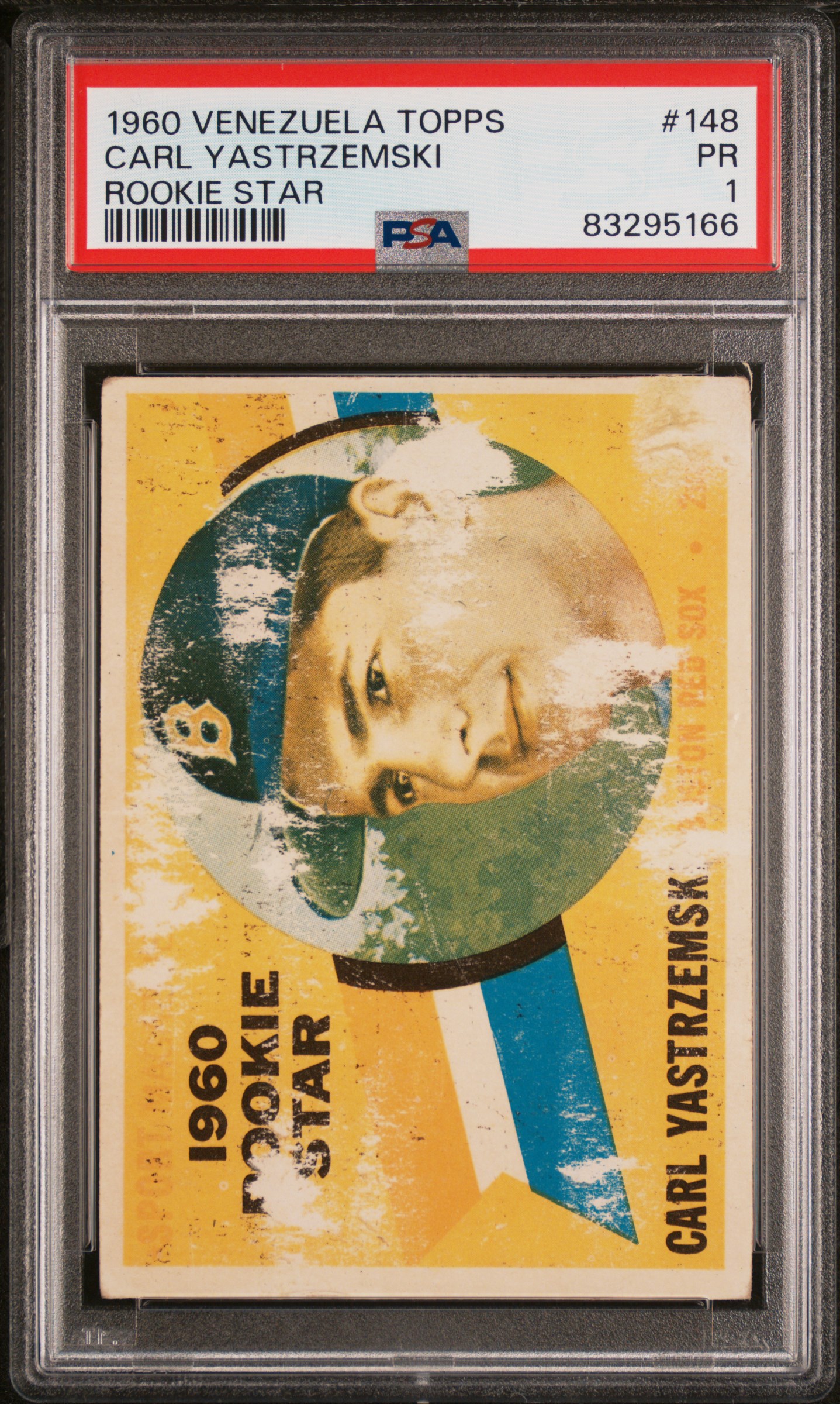 1960 VENEZUELA TOPPS #148 CARL YASTRZEMSKI ROOKIE STAR