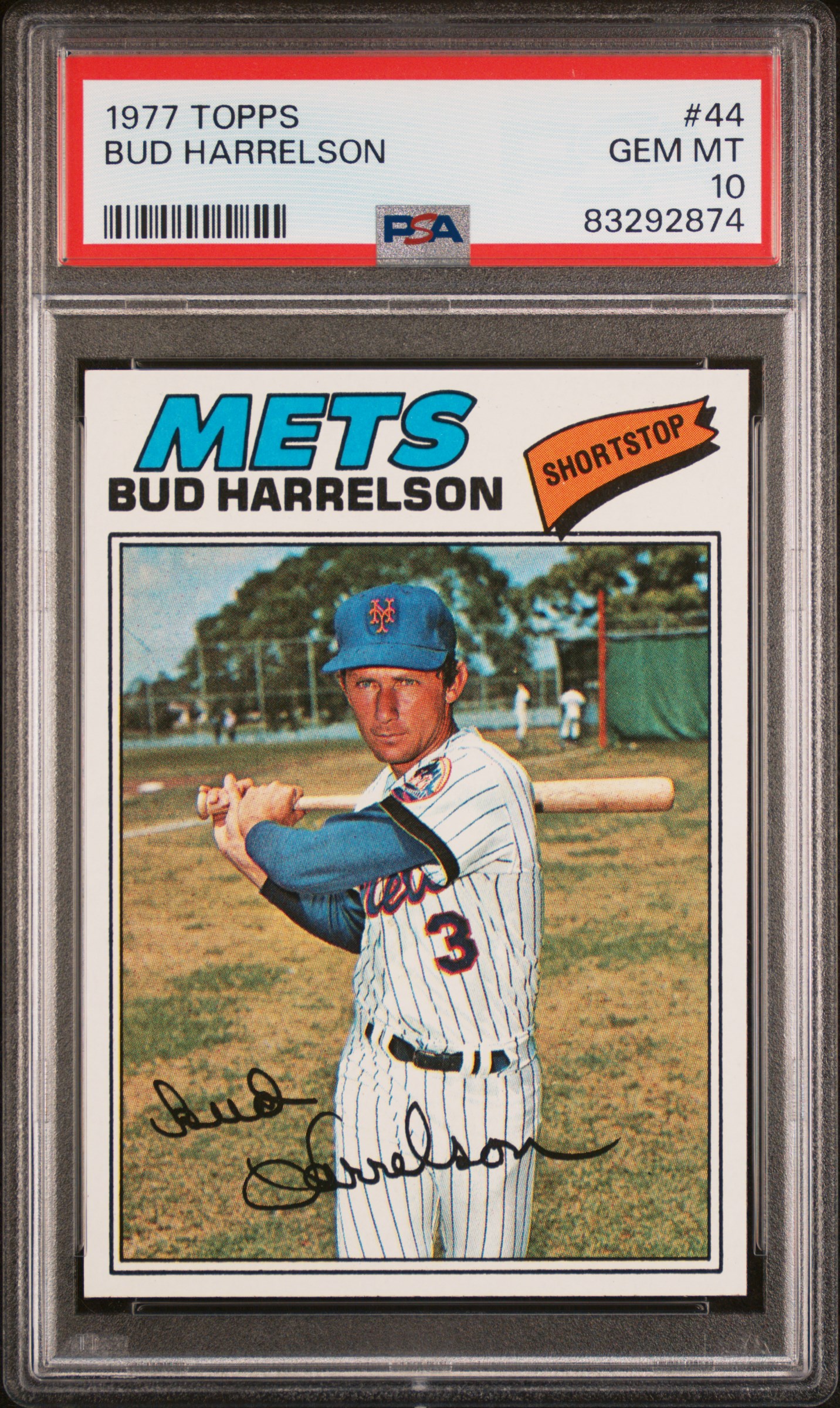 1977 TOPPS #44 BUD HARRELSON