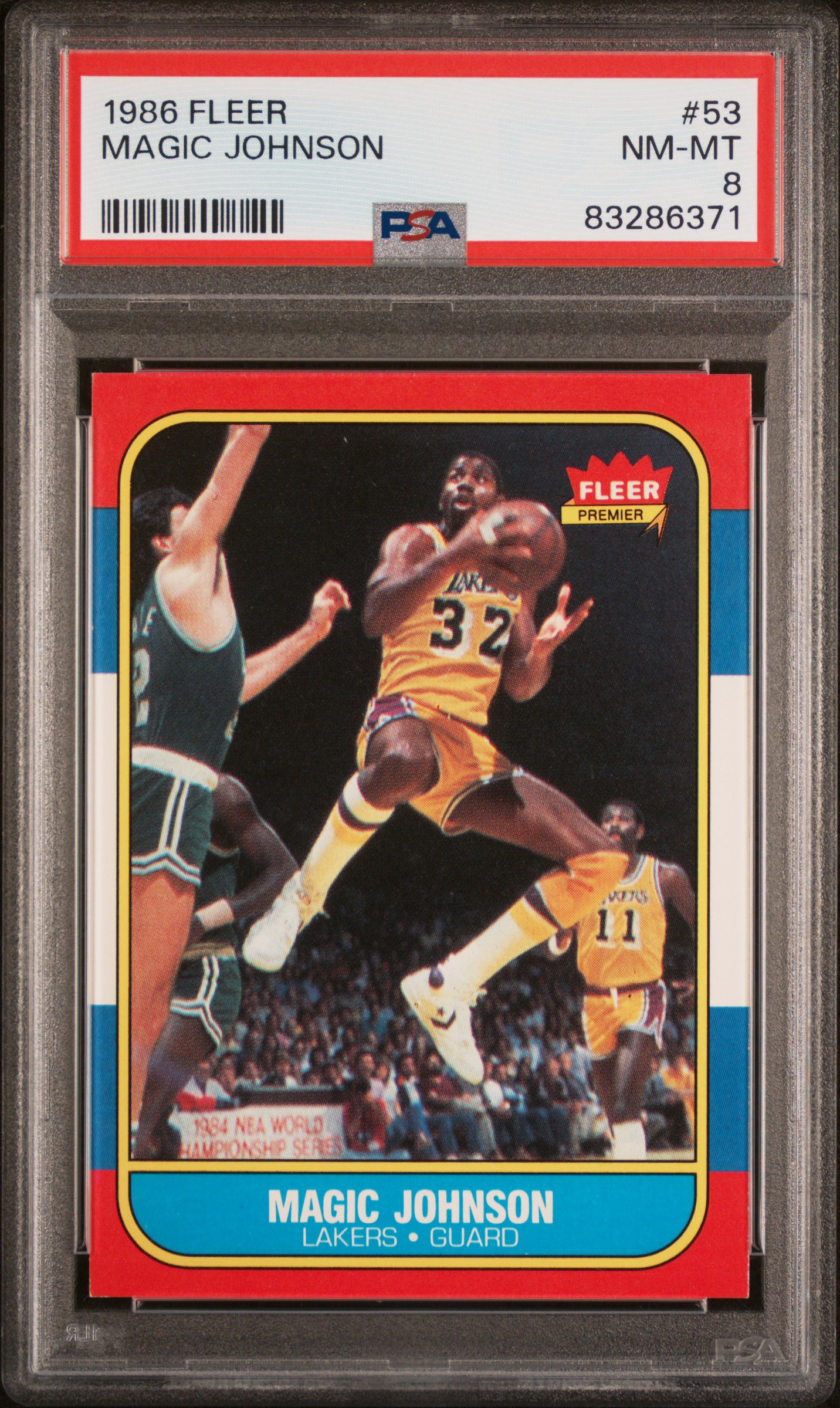 1986 FLEER #53 MAGIC JOHNSON