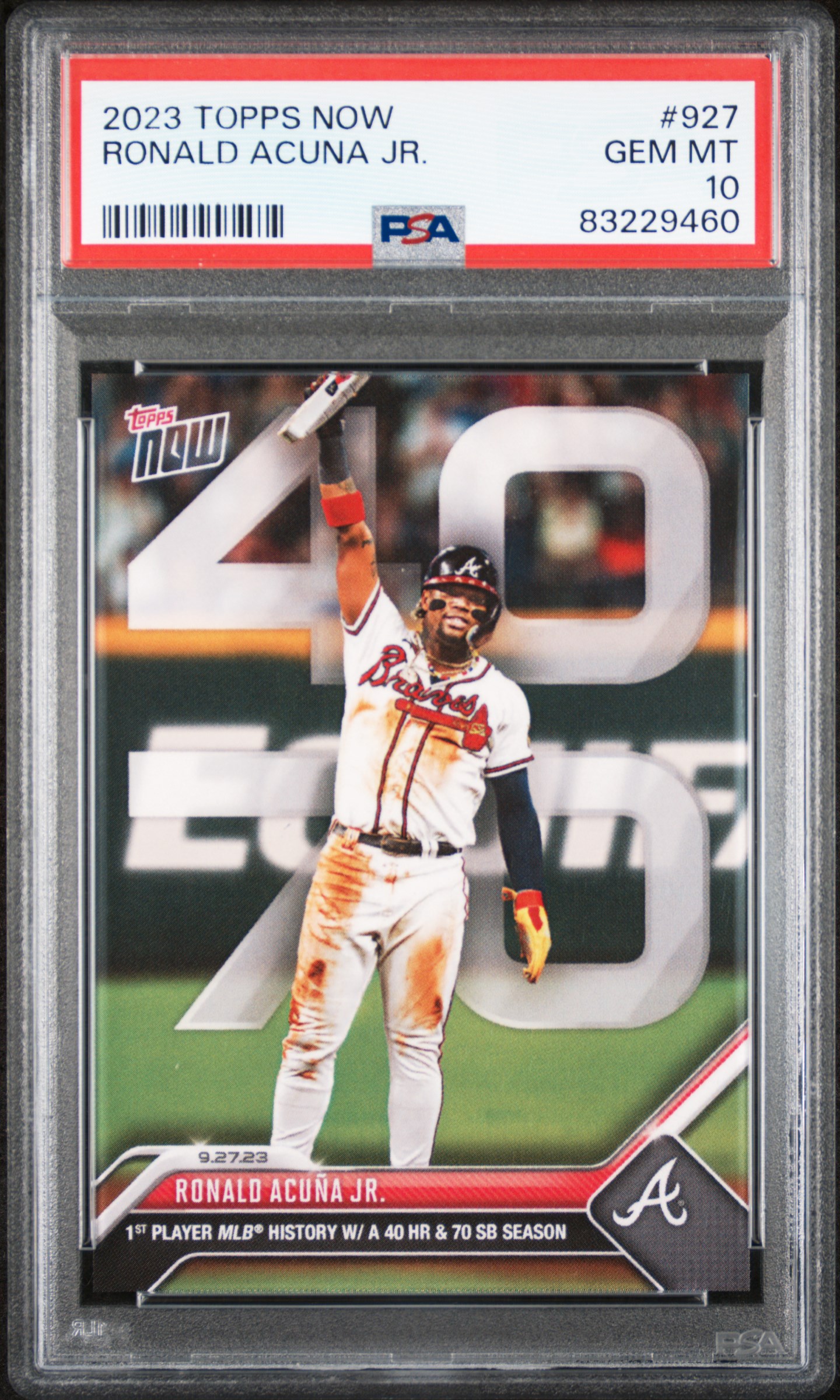 Ronald Acuna Jr. 2023 Topps Now