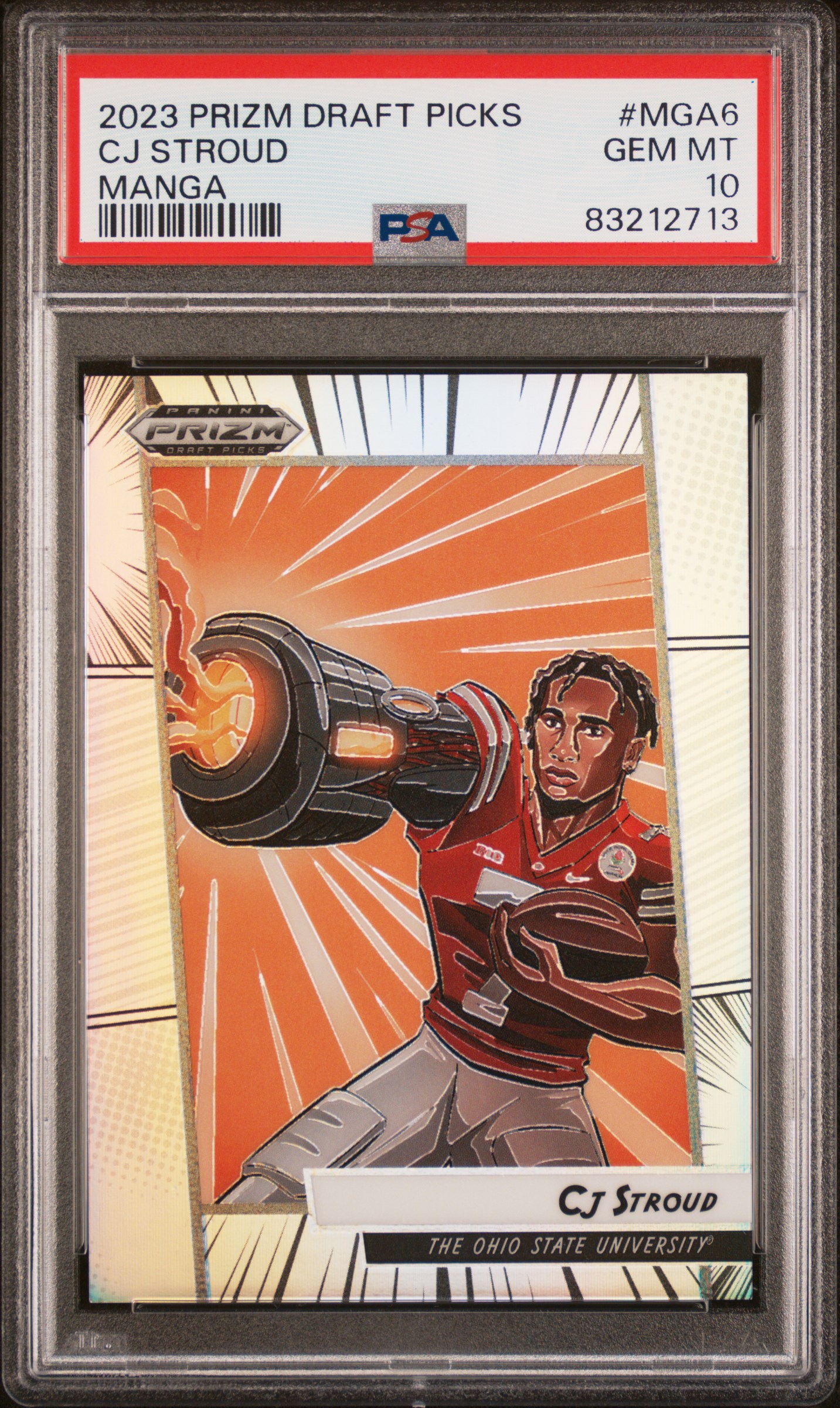 2023 PANINI PRIZM DRAFT PICKS MANGA #MGA6 CJ STROUD