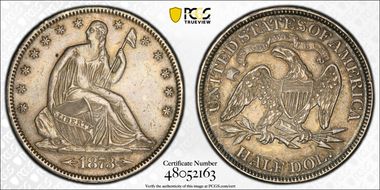 1873 50C Arrows XF45