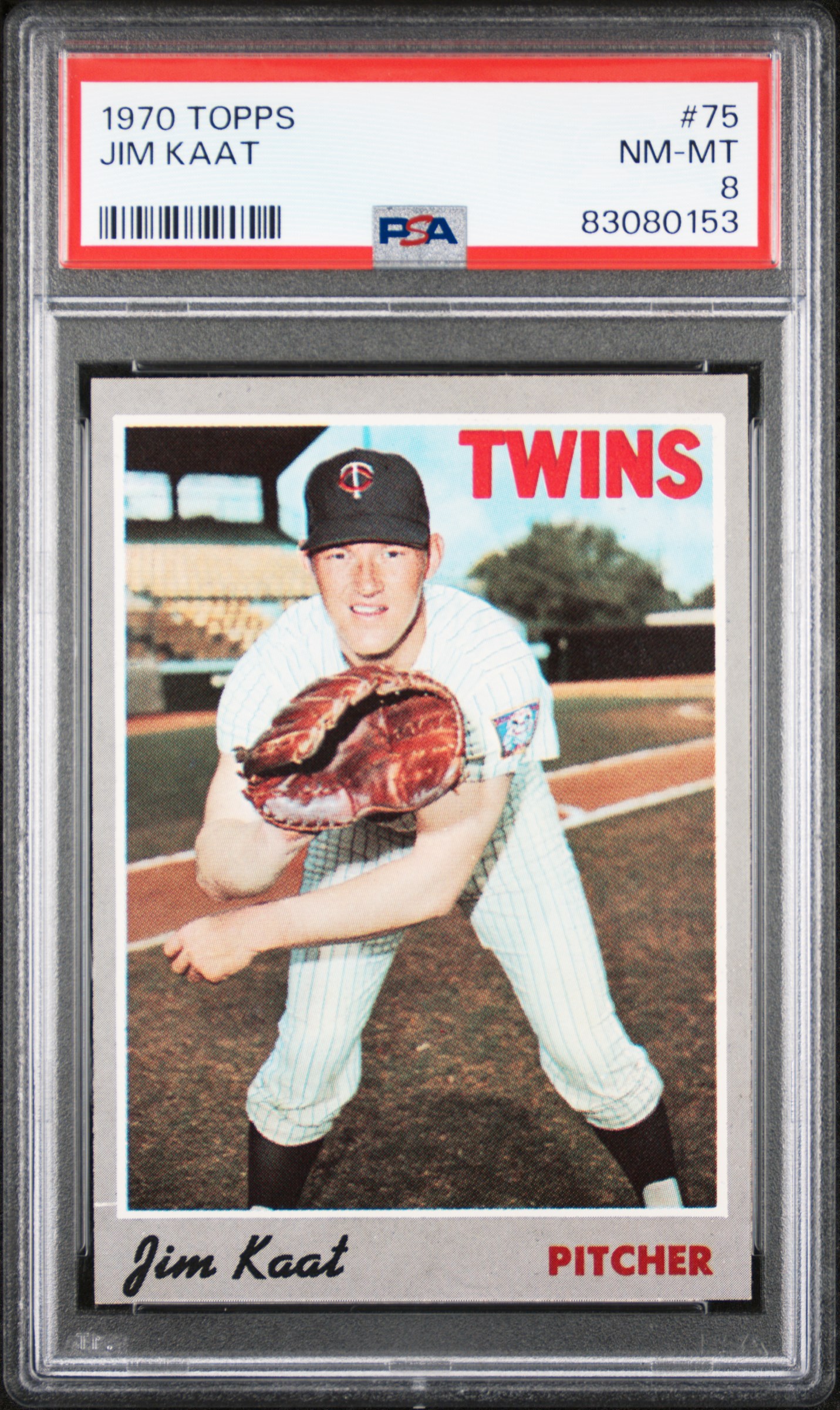 1970 TOPPS #75 JIM KAAT