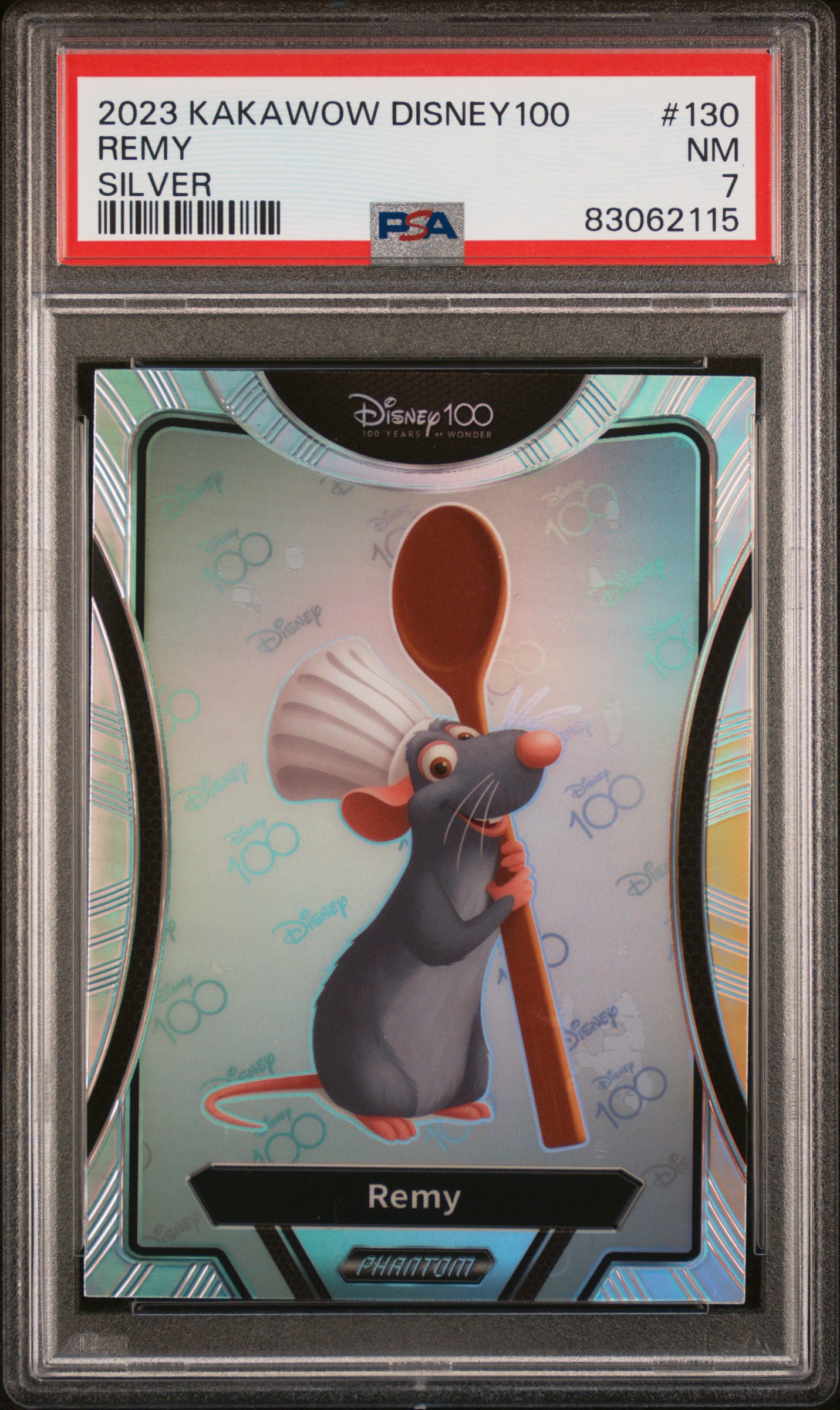 2023 KAKAWOW PHANTOM DISNEY100 WONDROUS CHARACTER #130 REMY SILVER