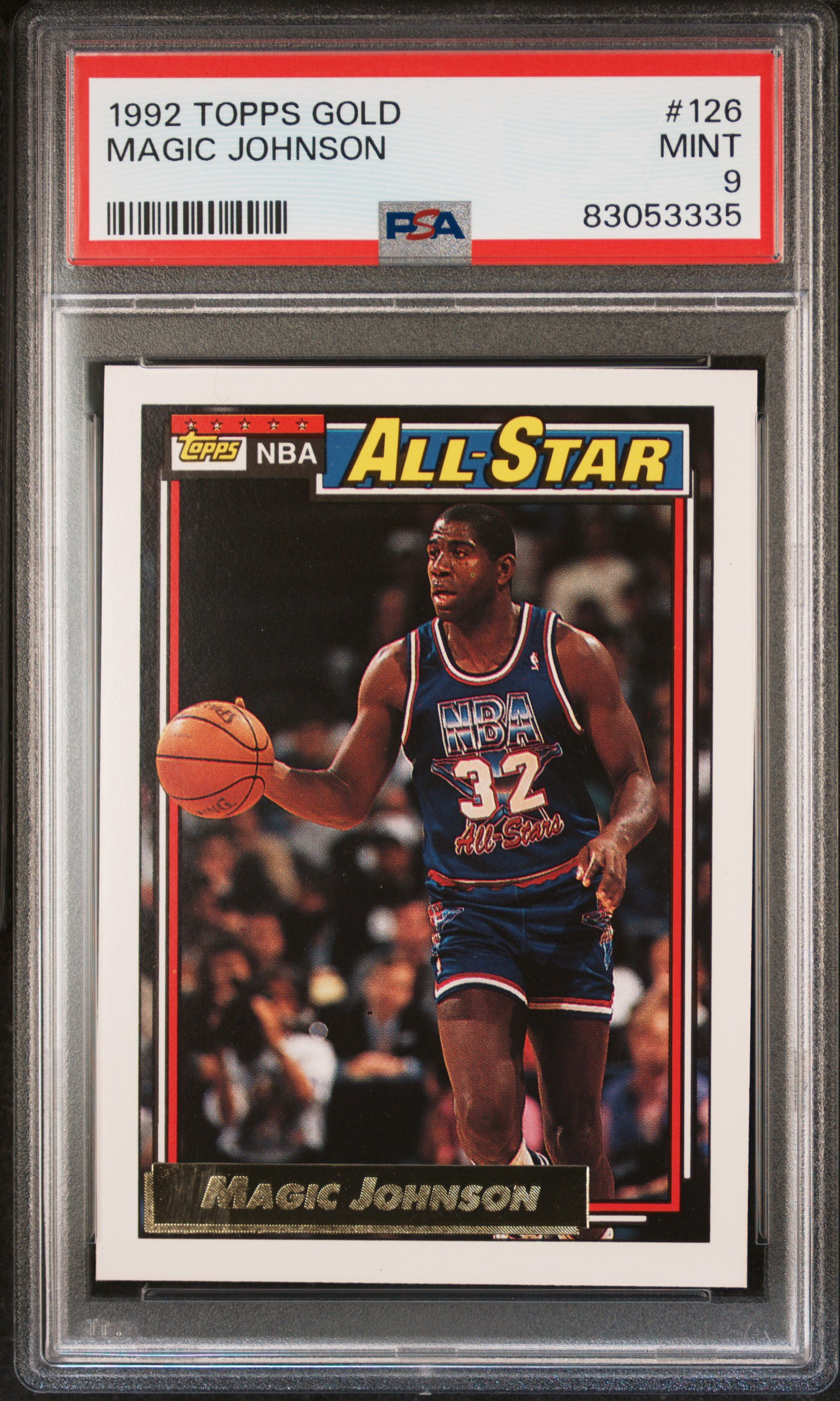 1992 TOPPS GOLD #126 MAGIC JOHNSON