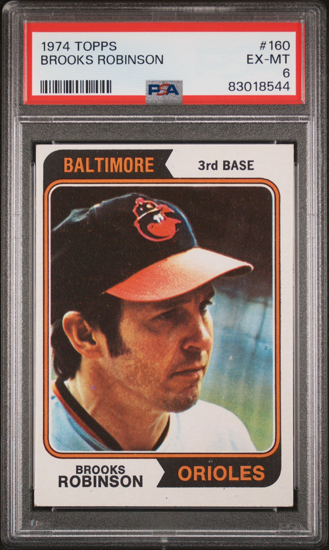 1974 Topps TOPPS #160 Brooks Robinson front
