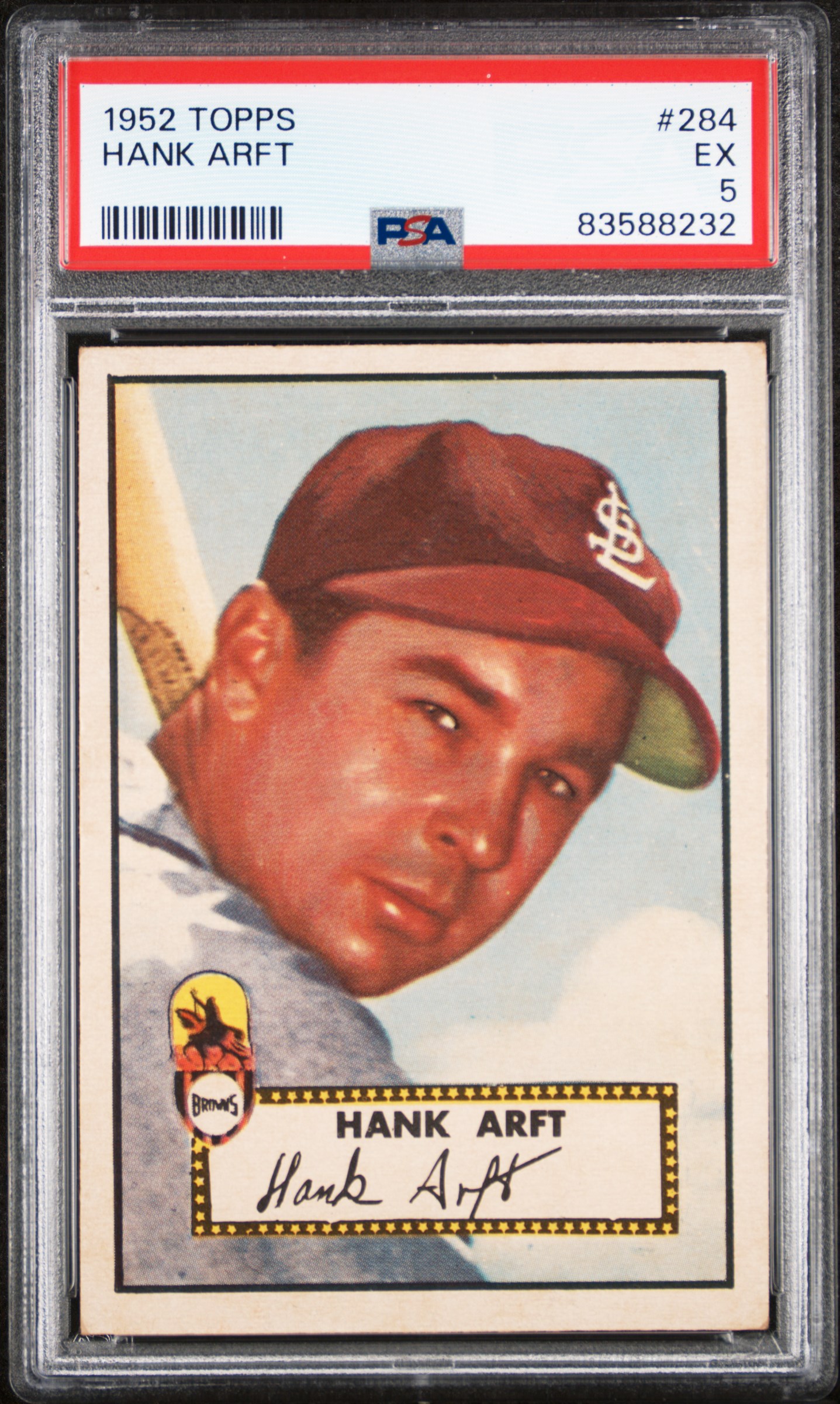 1952 TOPPS #284 HANK ARFT