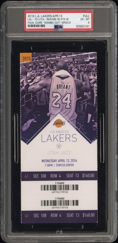 PSA 6 cert 83583191