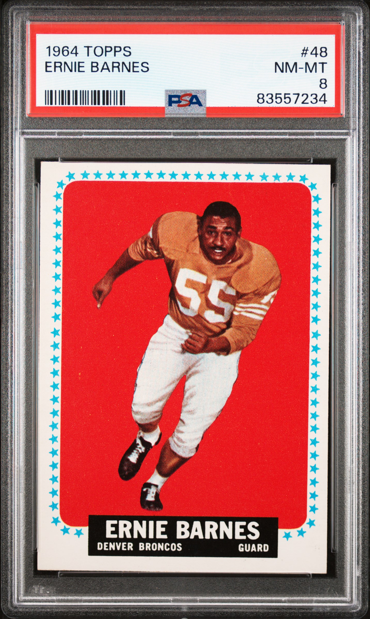 1964 TOPPS #48 ERNIE BARNES