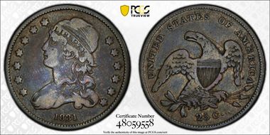 1831 25C B-4, Small Letters F15