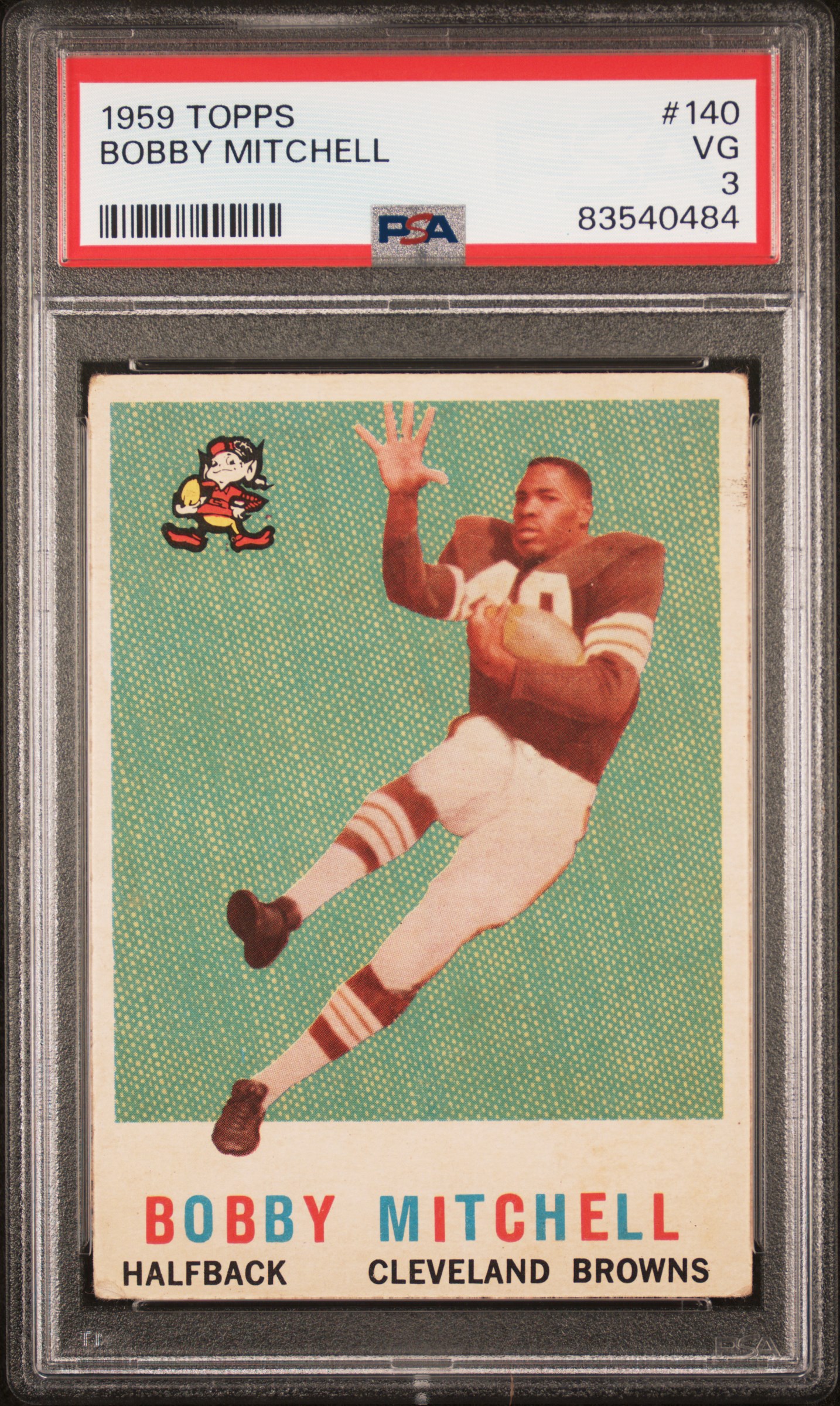 1959 TOPPS #140 BOBBY MITCHELL