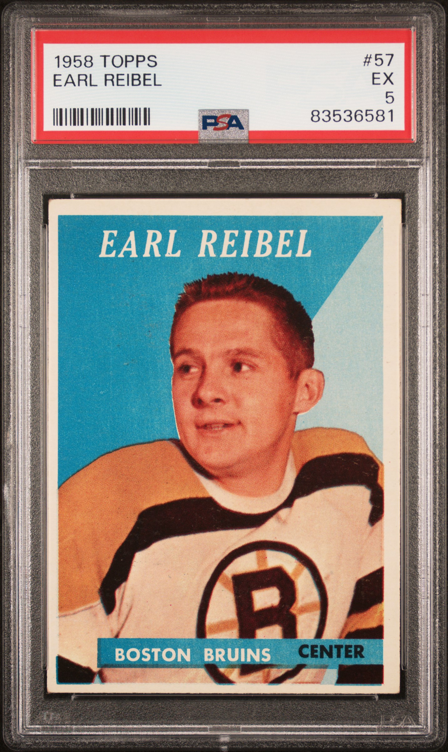 1958 TOPPS #57 EARL REIBEL