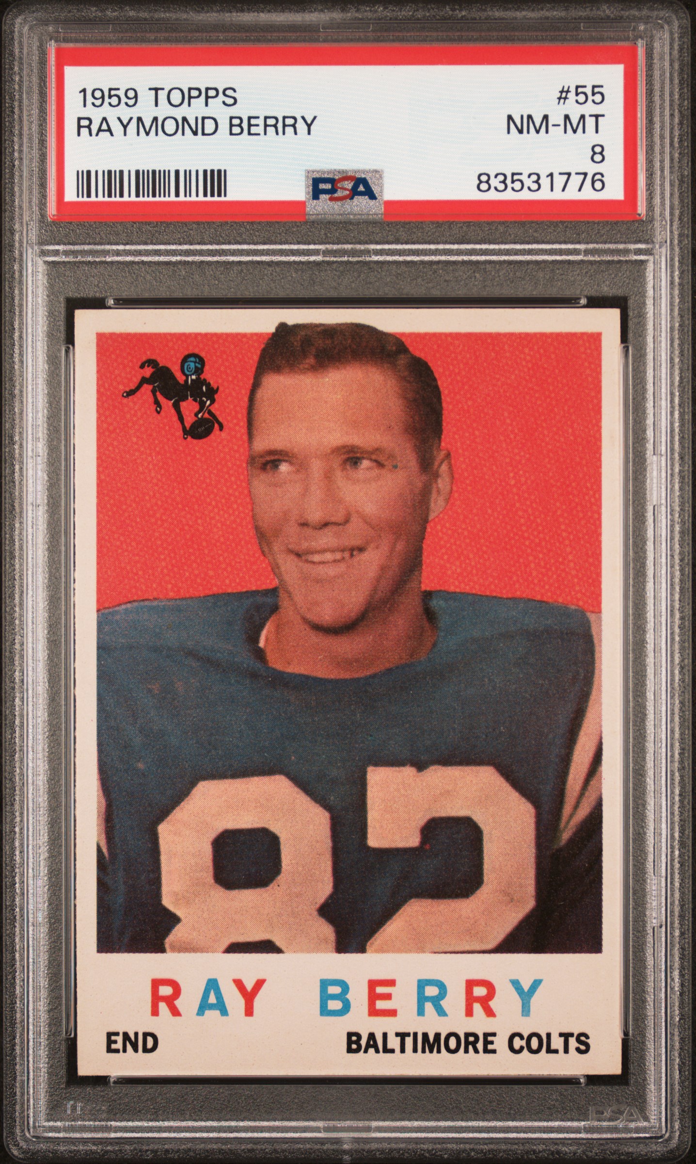 1959 TOPPS #55 RAYMOND BERRY