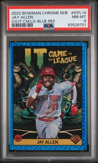 2022 Bowman Chrome Mega Box It Came To The League Blue