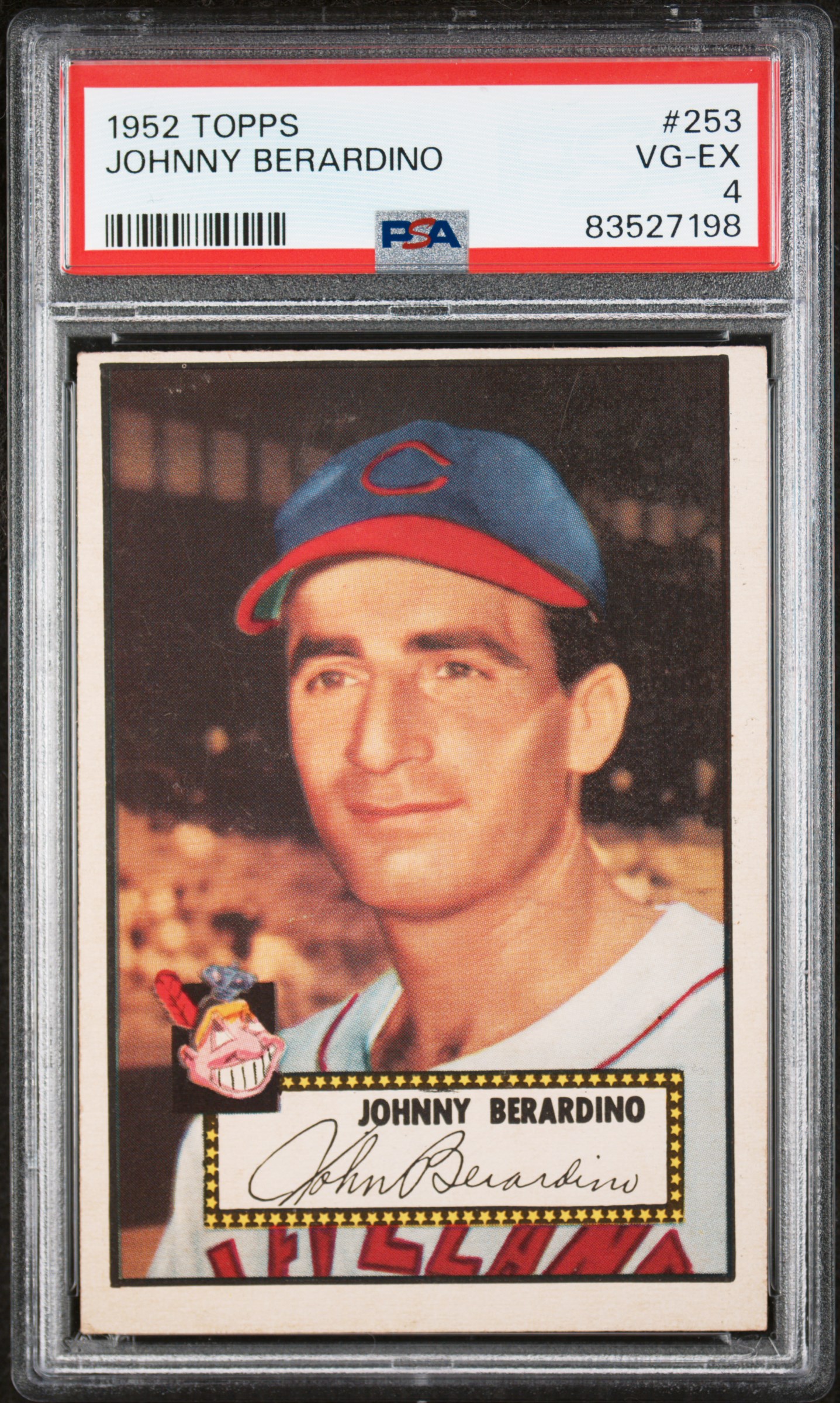 1952 TOPPS #253 JOHNNY BERARDINO