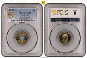 2022-C $2 Peacekeeping Colorized MS68